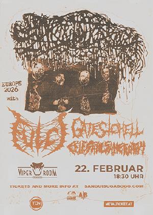 Live: SANGUISUGABOGG, FULCI, GATES TO HELL, CELESTIAL SANCTUARY