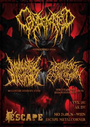 Condemned, Molested Divinity, Subcutaneous Exsanguination