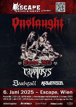 Onslaught, Cryptosis, Darkfall, Ravenous