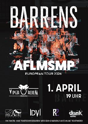 Live: BARRENS, AFLMSMP, AEROLITH