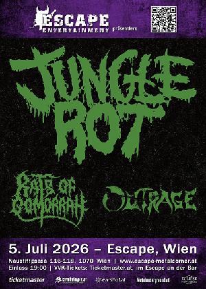 Jungle Rot, Rats Of Gomorrah, Outrage